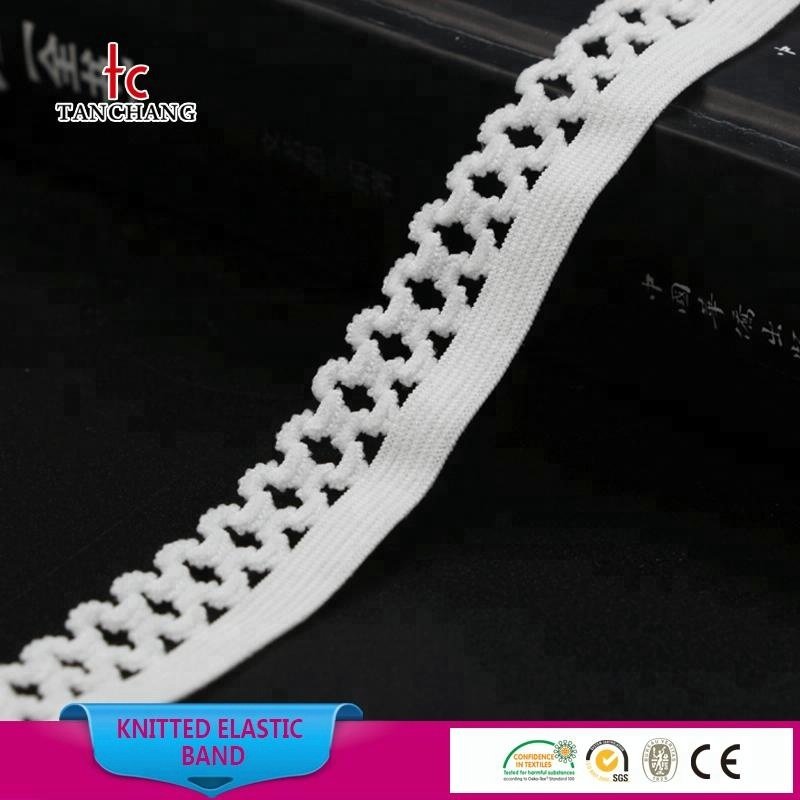 wholesale 17mm stretch webbing lace elastic knit elastic for headbands or clothing TC20