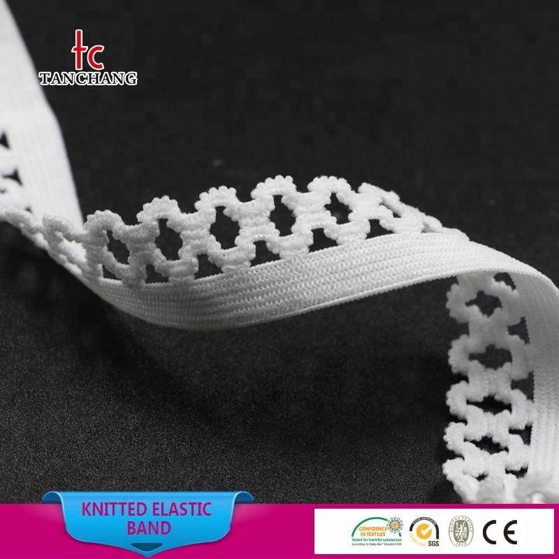 wholesale 17mm stretch webbing lace elastic knit elastic for headbands or clothing TC20