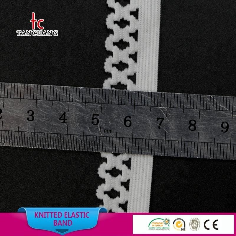 wholesale 17mm stretch webbing lace elastic knit elastic for headbands or clothing TC20