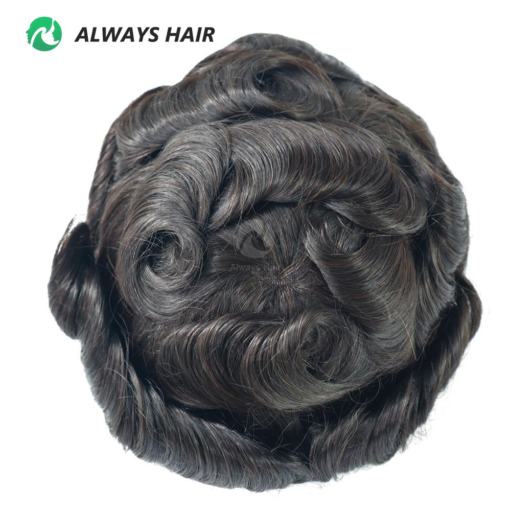 6x8 6x9 7x9 8x10 Hollywood Indian Human hair Men Toupee Lace With Skin Hair Prosthesis For Men