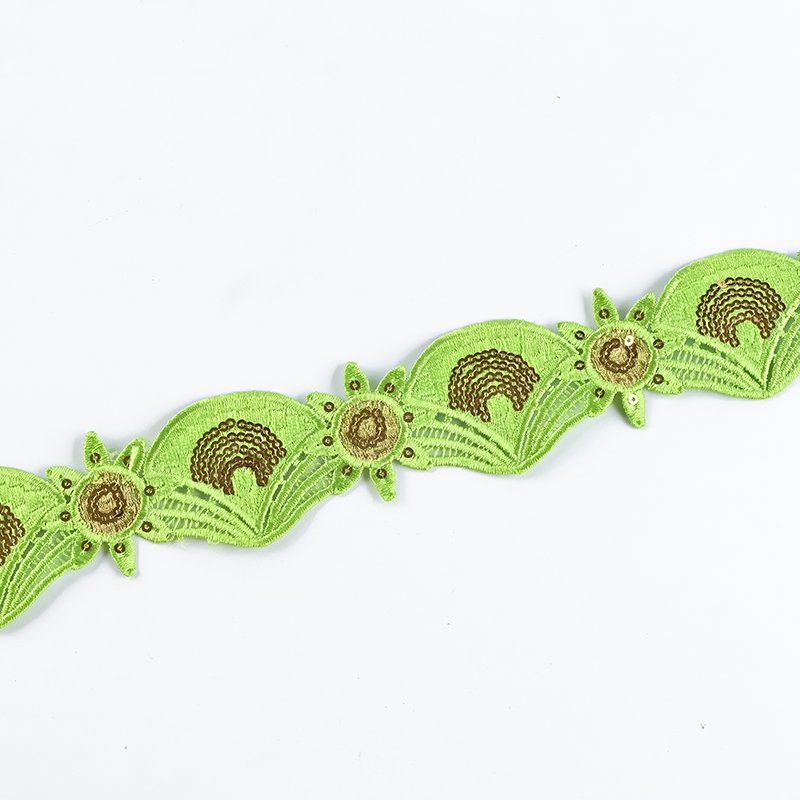 Manufacturers Direct Sales of Water-Soluble Mesh Lace National Wind Clothing Accessories Diamond Custom Lace