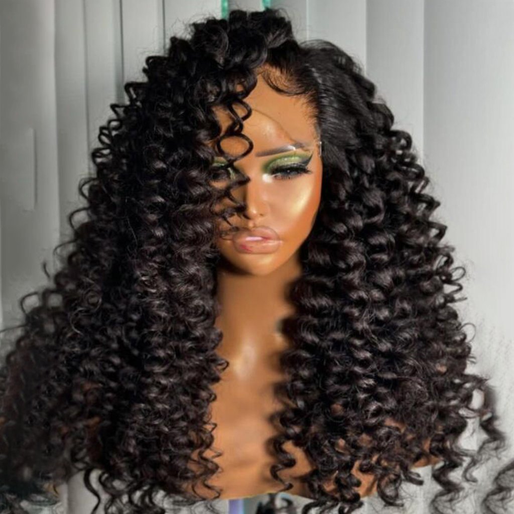 Glueless Loose Deep Wave Transparent HD 13*4 13*6 360 Full Lace Frontal Wigs Pre Pluck Brazilian Lace Front Wigs Human Hair