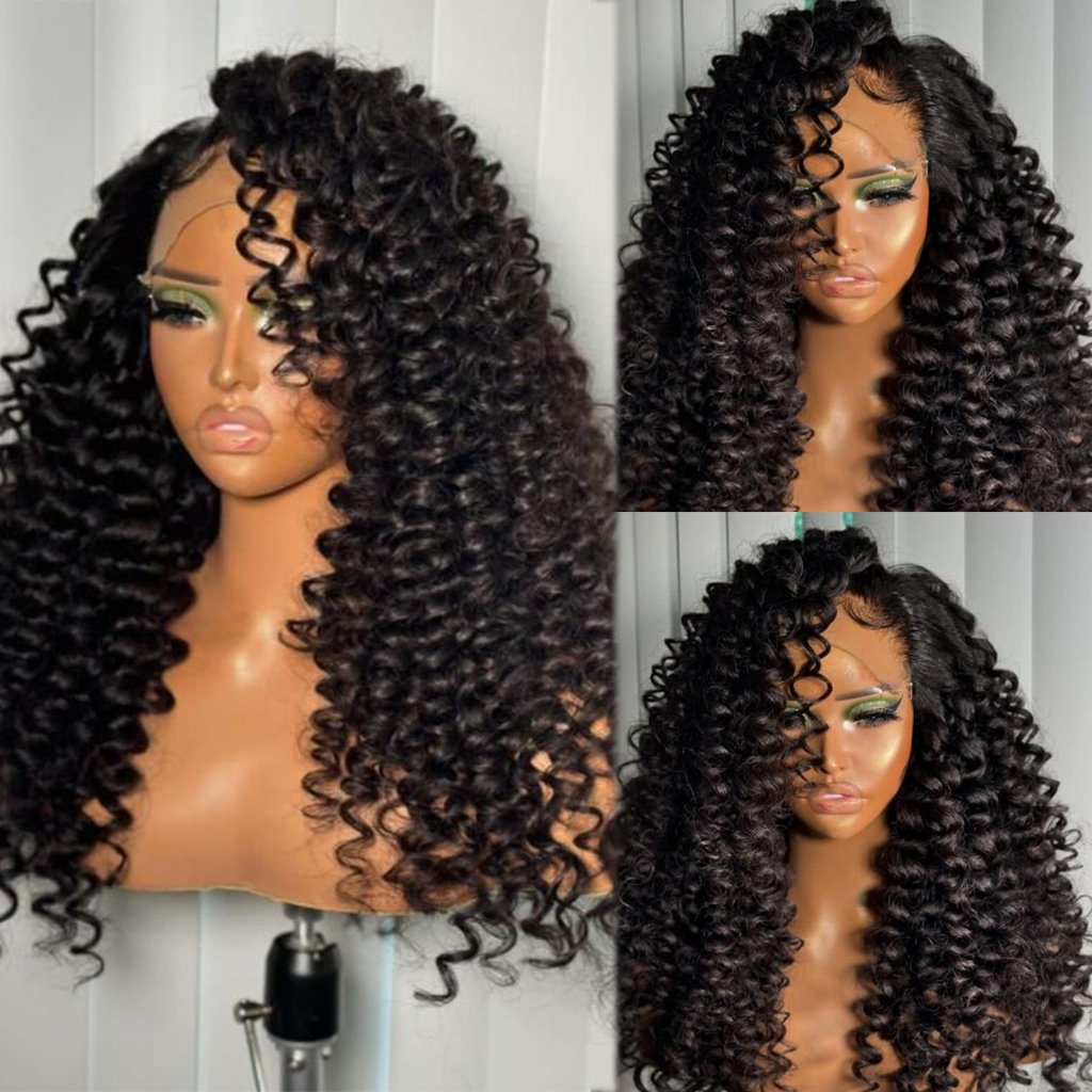 Glueless Loose Deep Wave Transparent HD 13*4 13*6 360 Full Lace Frontal Wigs Pre Pluck Brazilian Lace Front Wigs Human Hair