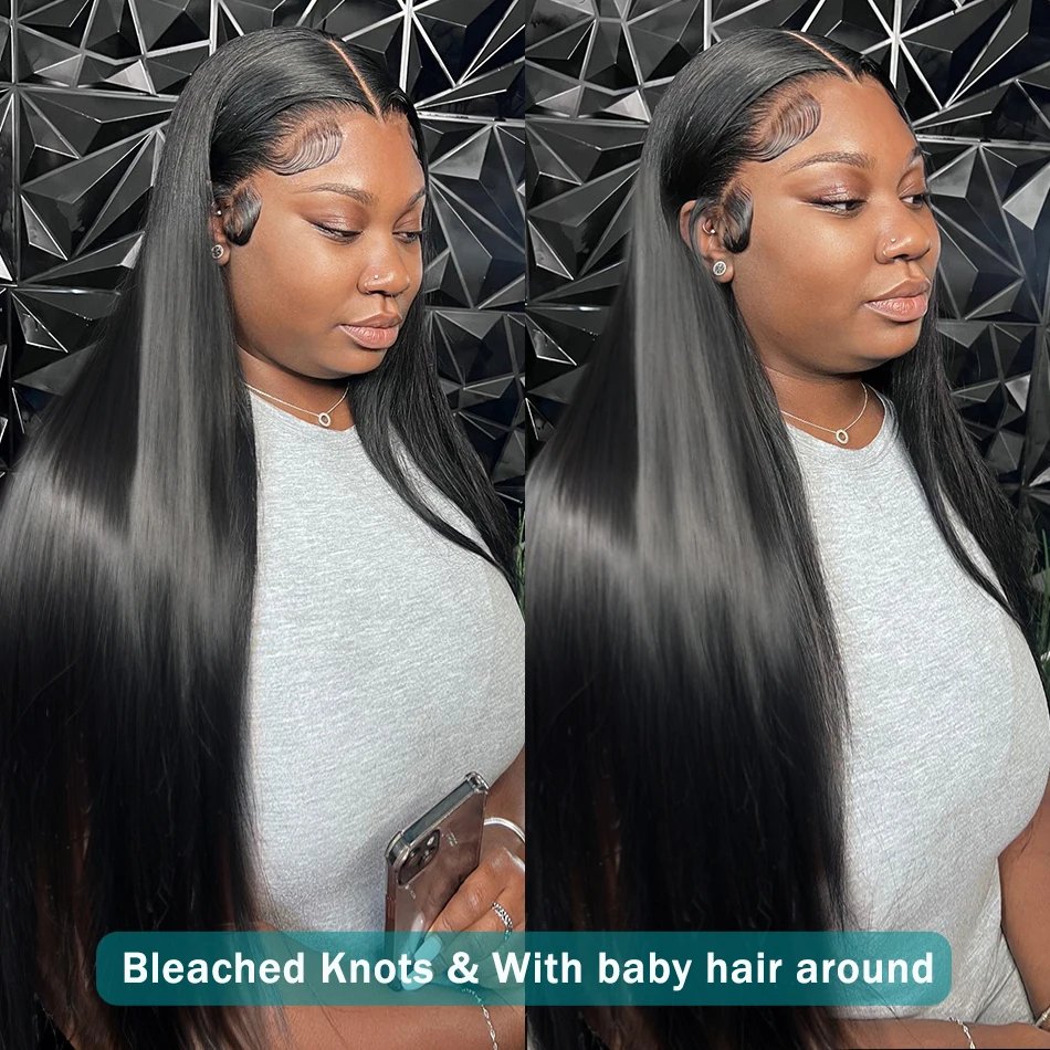 Wholesale Pre Plucked Hd Transparent Front Lace Wig 100% Virgin Human Hair Full Frontal Thin Hd Lace Wig 40 In Raw Indian Wig