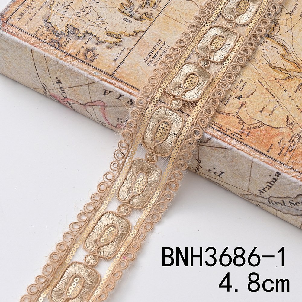 Sewing Garment Accessories Clothing Embroidered Decorative Lace Webbing