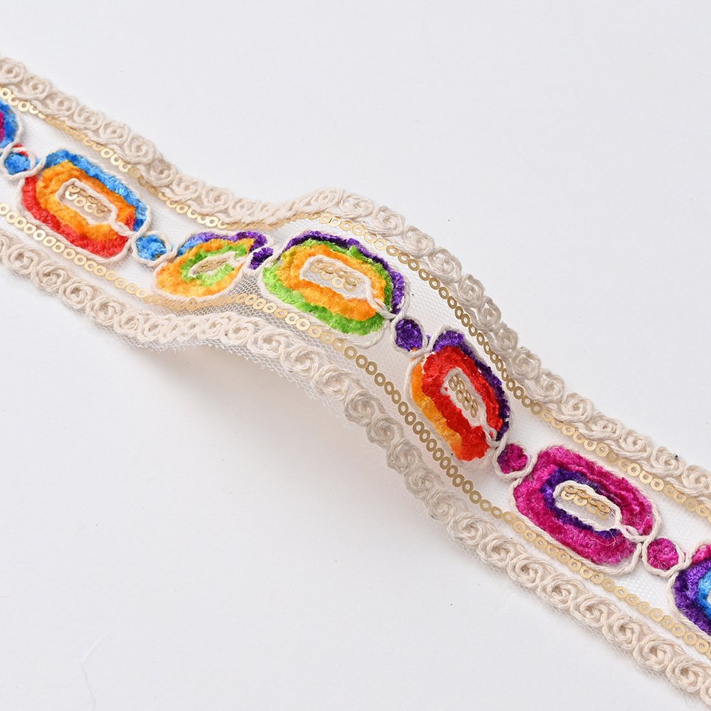 Sewing Garment Accessories Clothing Embroidered Decorative Lace Webbing