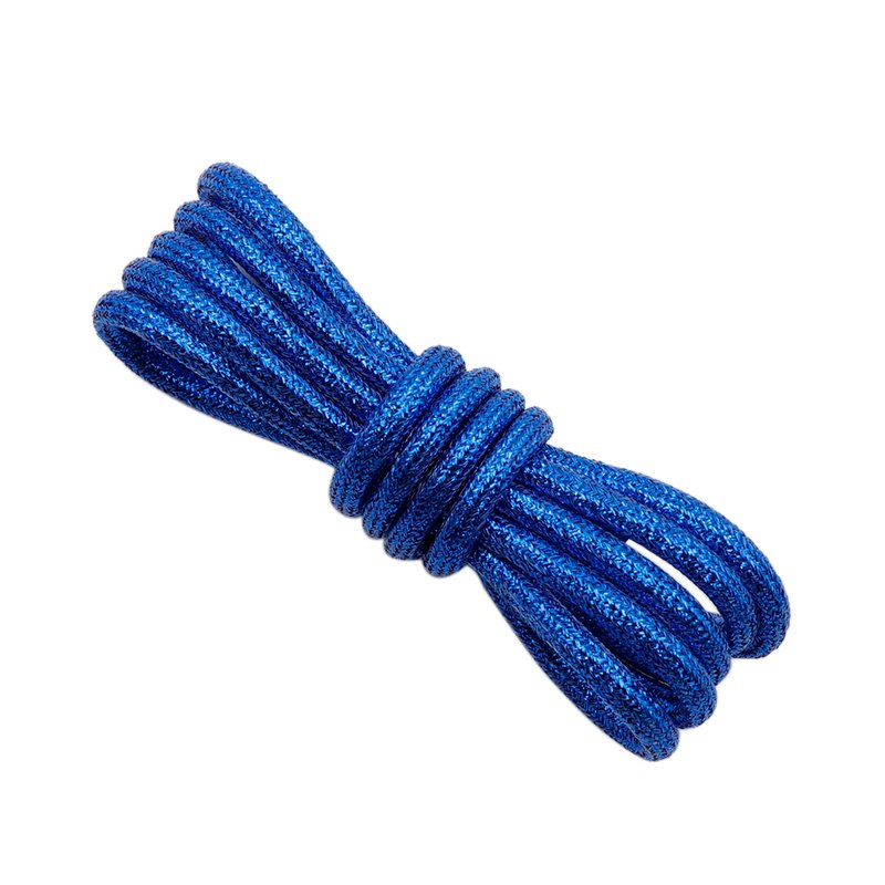 Weiou Shoe Accessories Factory sport shoelaces Fashion Metallic Yarn Round for lacing up shoe