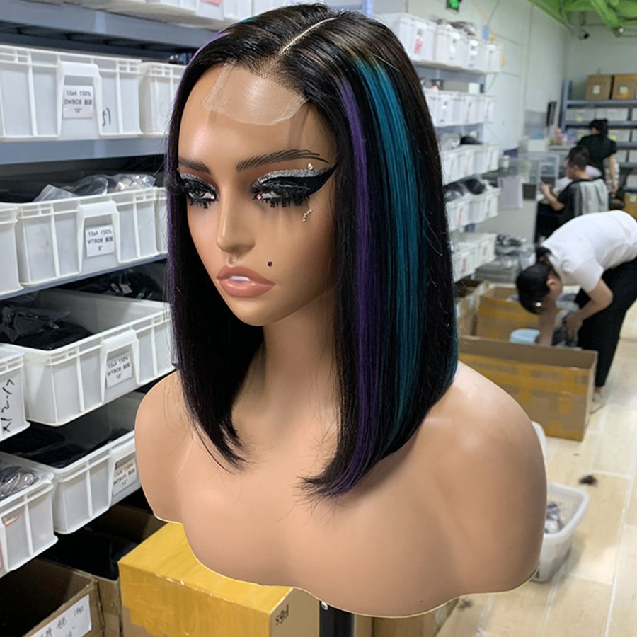 New Arrival Short Brazilian Pixie Cut Curly Human Hair Wig,Cheap Perruque 2x6 Kim K Wigs Pixie Straight Lace Wig For Black Women
