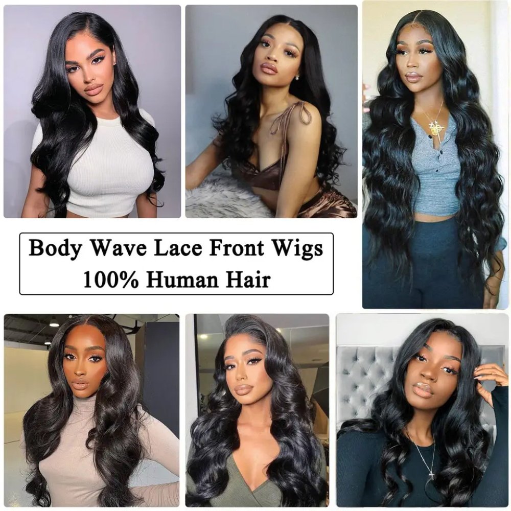 Wholesale Cheap Natural Body Wave Brazilian Human Hair Lace Front Wig , Guangzhou Wig Virgin Human Hair Wig Lace Front Vendor