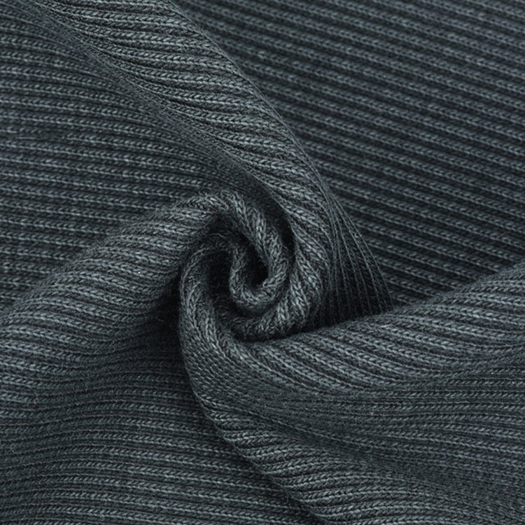 2x2 cotton rib knit thick ribbed cotton cloth fabric cotton