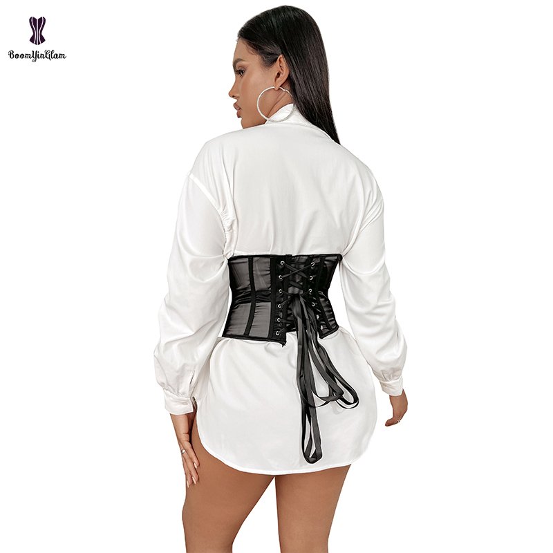 See Through Lace Corset Belt Waist Corset Top Women Mesh Open Cup Lace Up Boned Bustier Underbust Corset Waist Cinchers
