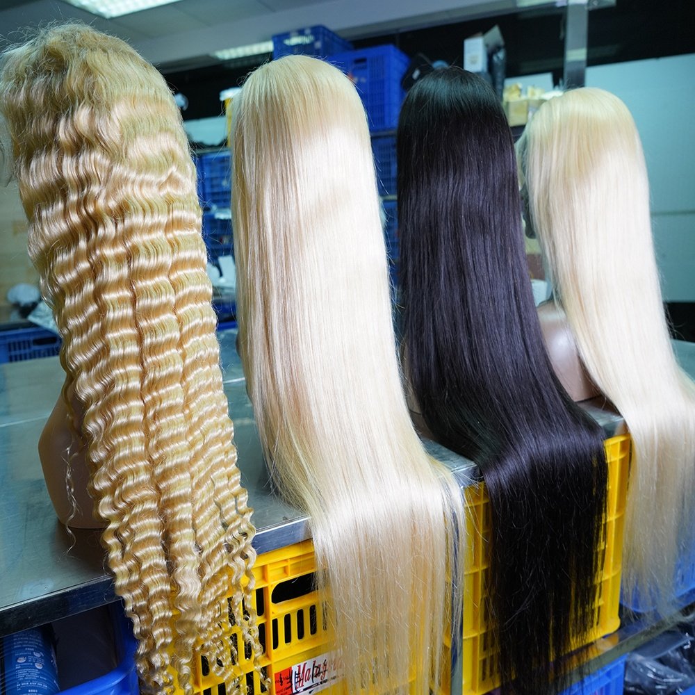 Factory Wholesale New 13X6 Hd Lace Front Wig,100% Virgin Human Hair Invisible Hd Lace Wig,Super Thin Transparent Swiss Lace Wig