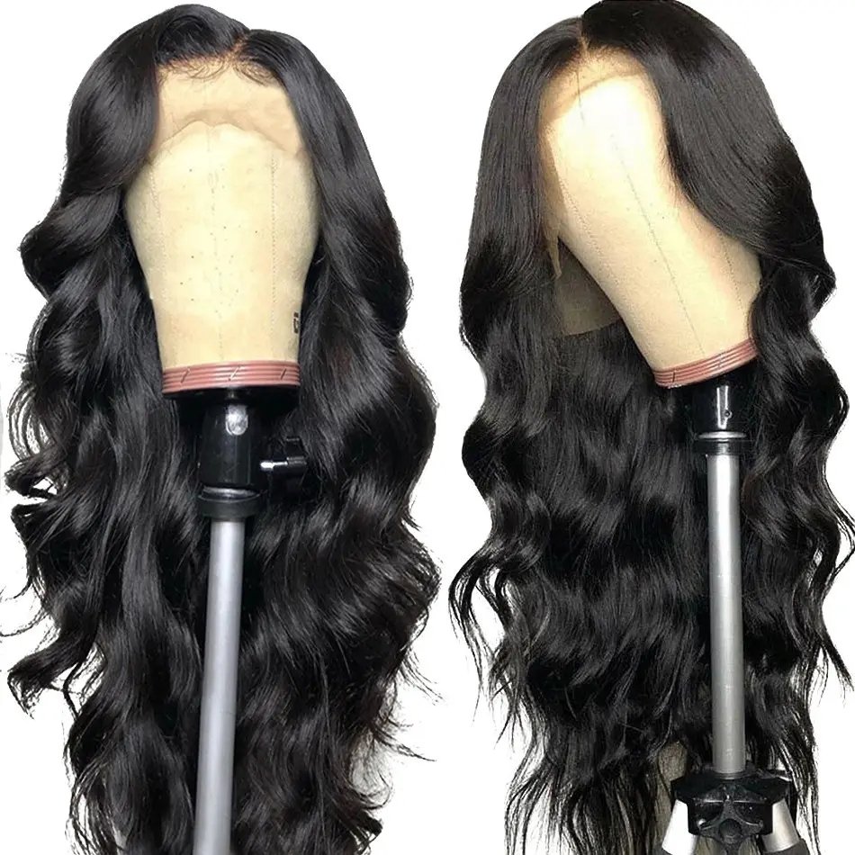 360 Full Lace Human Hair Wig Brazilian Virgin Human Hair Wigs Lace Front Cheap Transparent Hd Lace Frontal Wigs For Black Women