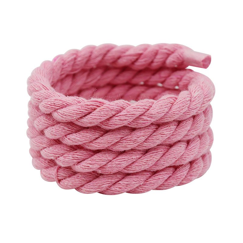 Big round shoes laces 8 mm width 60-200 cm round shoe laces 11 colors braid rope shoelaces
