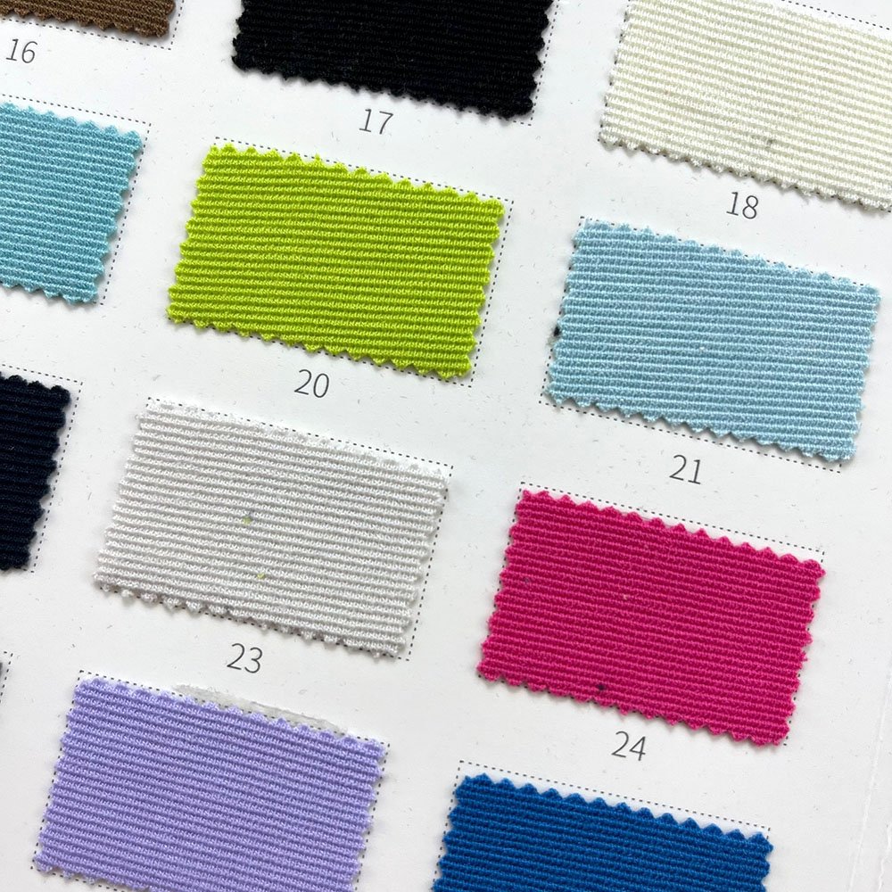 Best Price sports fabric 320g 30 Rayon 60 Polyester 10 Spandex Knitted Ribbed Fabric Soft Skin friendly Fabric