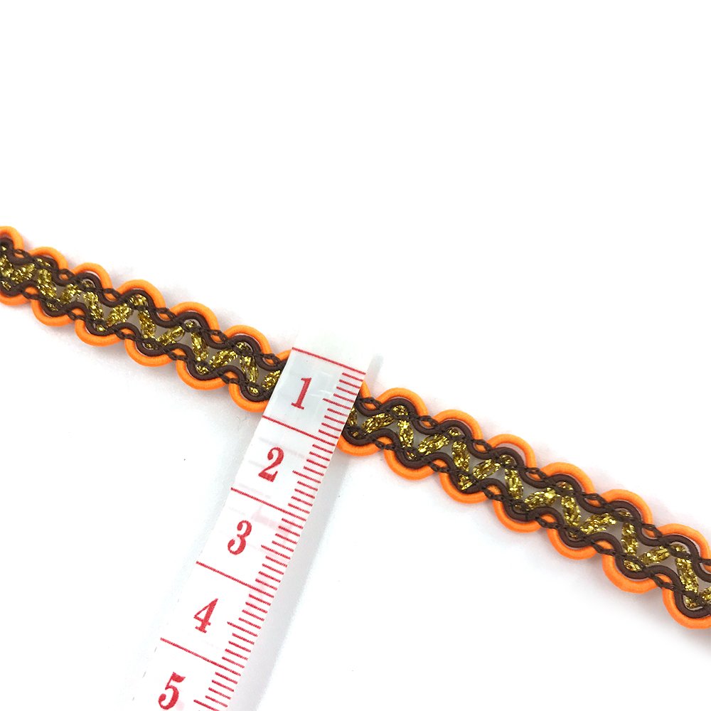 2023 New Design Indian Handmade African Lace Trim Fabric Decorative gold silver thread Polyester Lace Trim for Night Dress