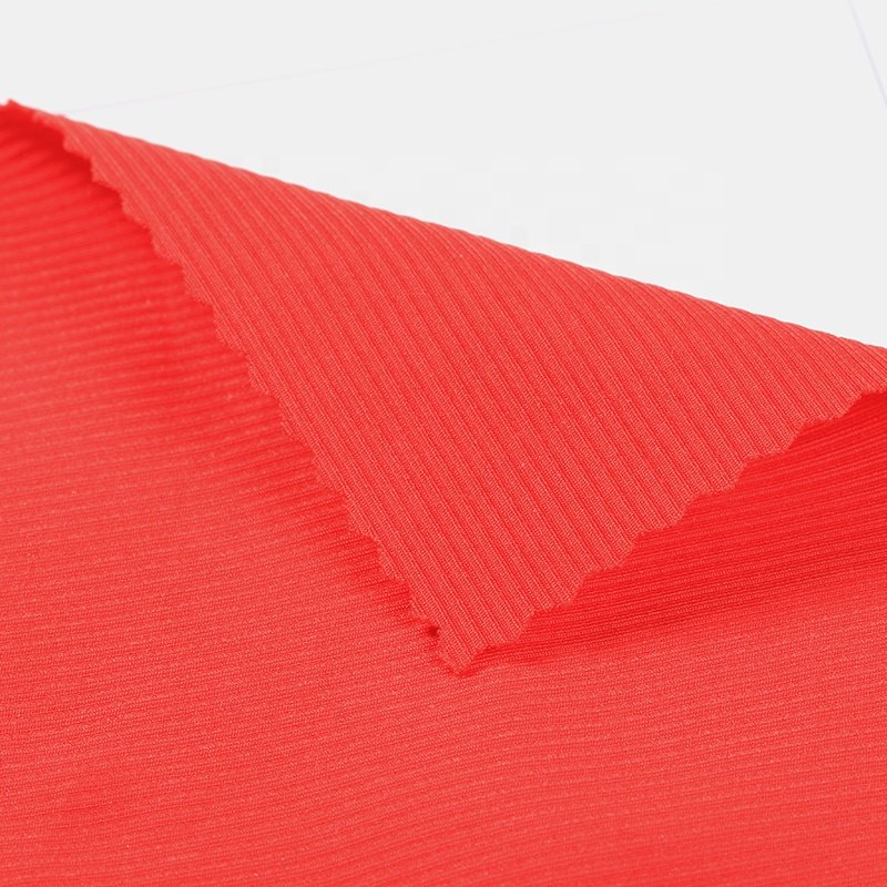 82%Nylon 18%Spandex 2X2 rib fabric for leggings