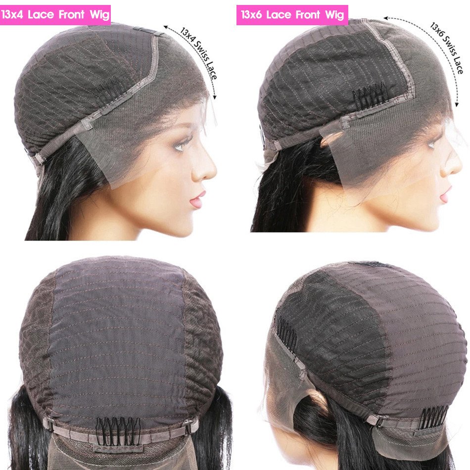Kinky Curly 13X6 Hd Human Hair Lace Front Wig Pre Plucked Brazilian Human Hair Wigs For Black Women Water Wave Hd Lace Frontal W