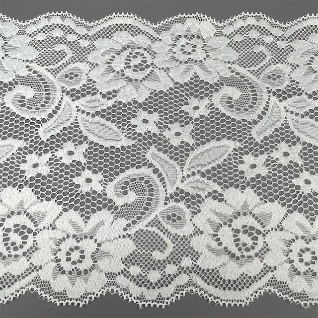 TUTON High Quality Custom Elastic French Lace 15 CM Trim Wholesale For Dress