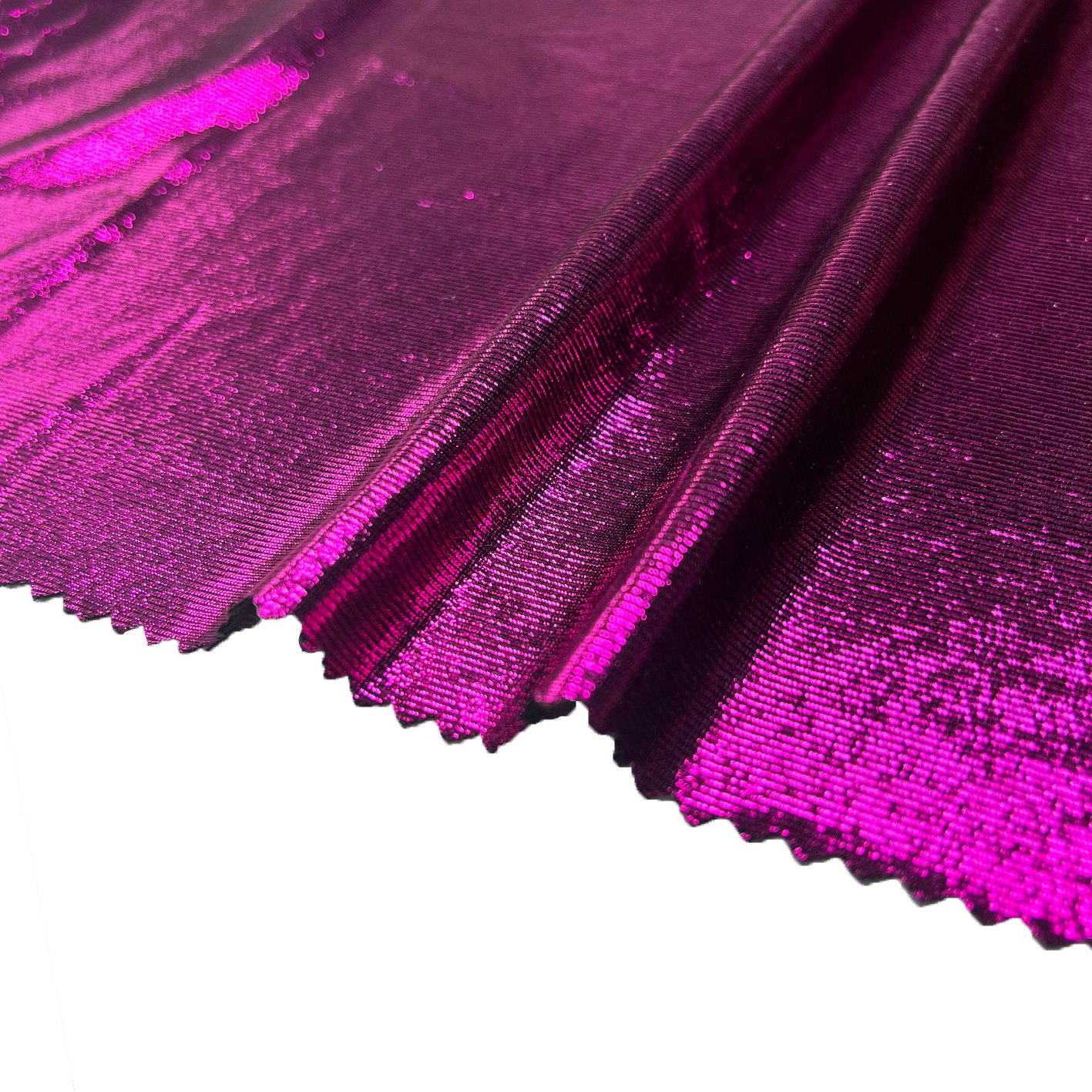 Hot sales Custom Garment Accessories Fabric Polyester Silver glitter fabric Costumes gown 145cm 170gsm Rib