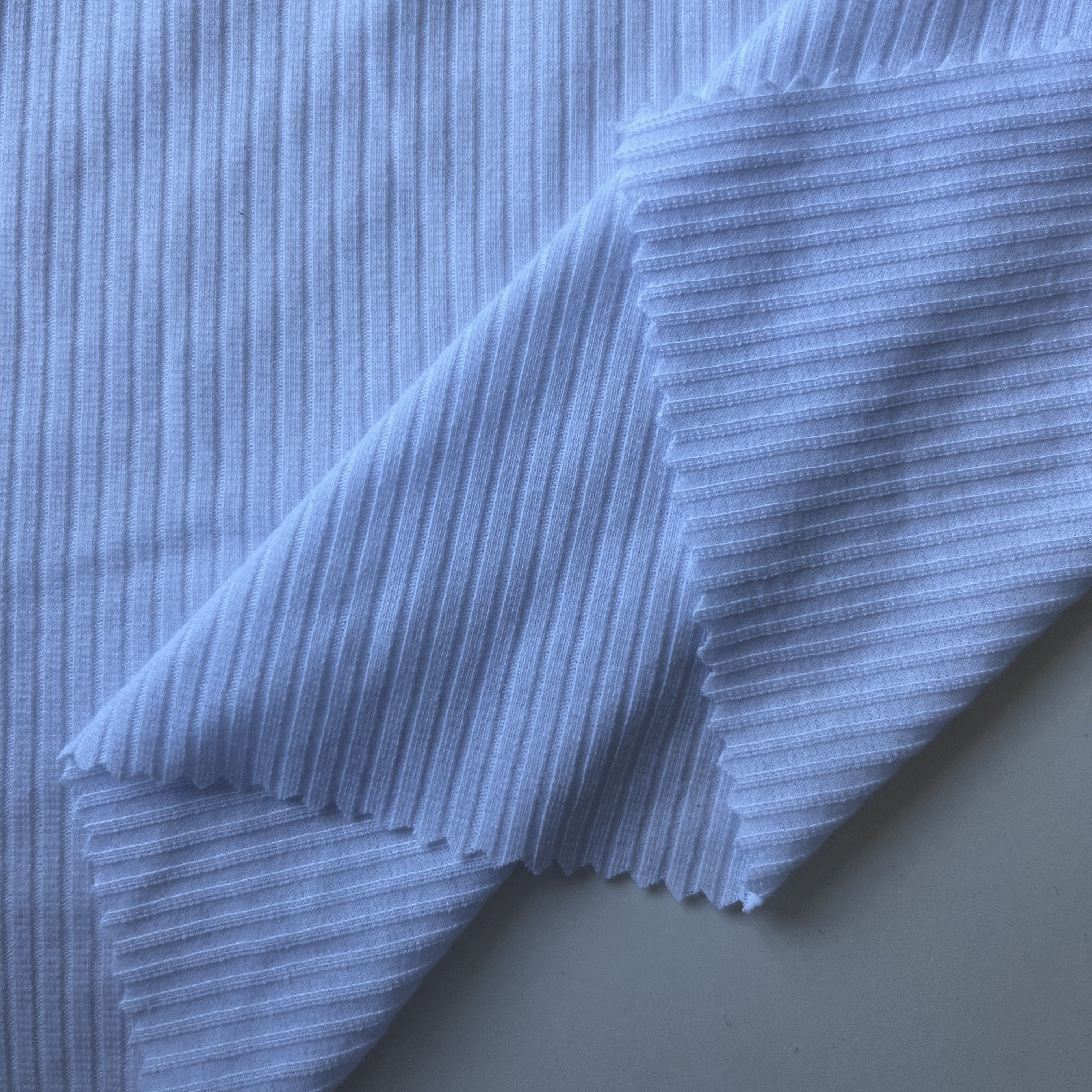 Rib Fabric 95%polyester Span 4*2 Rib Knit Best Selling Fabric For Woman Garment Hot New Products Customized Color Design