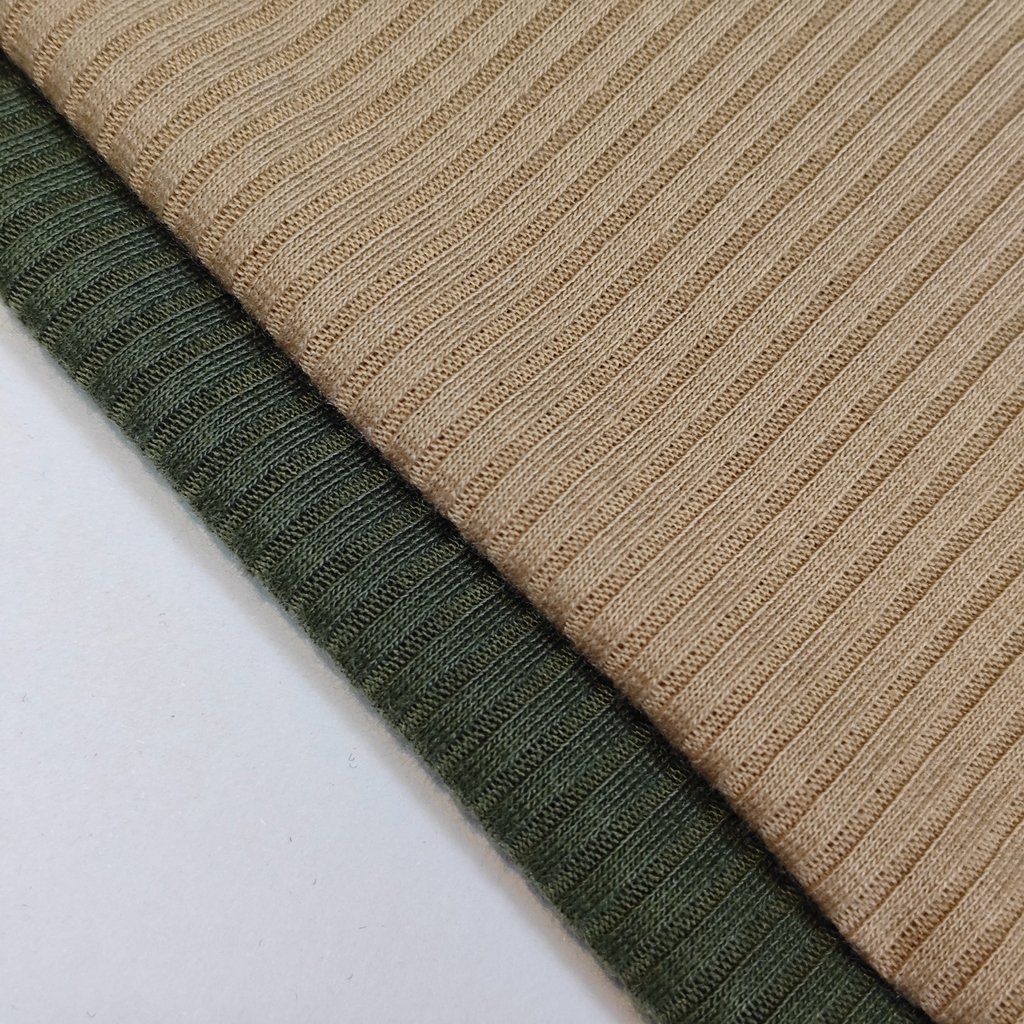 Rib Fabric 95%polyester Span 4*2 Rib Knit Best Selling Fabric For Woman Garment Hot New Products Customized Color Design