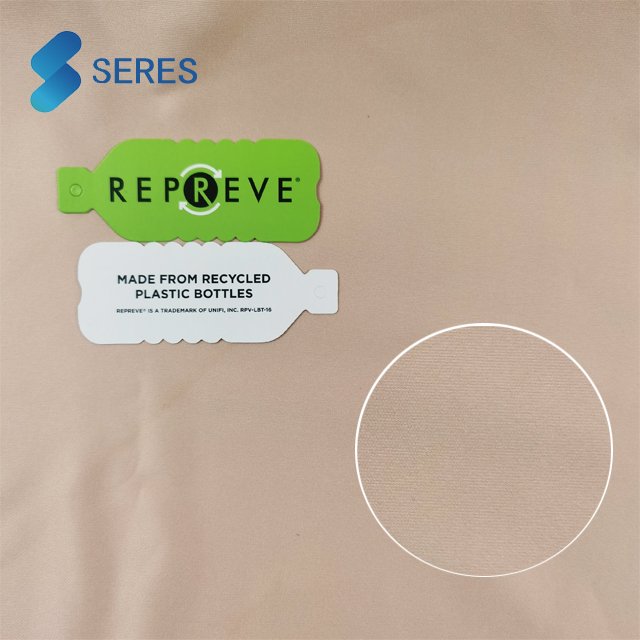 GRS Certified rpet knitting fabric rpet repreve waterproof polyester fabric for diapers