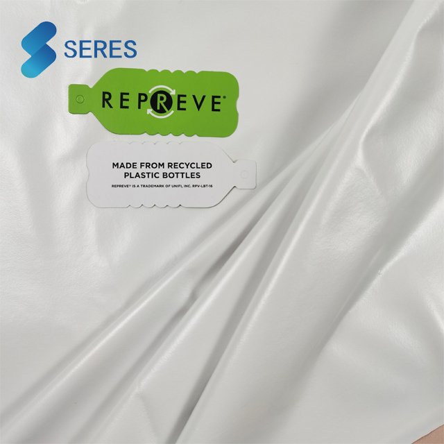 GRS Certified rpet knitting fabric rpet repreve waterproof polyester fabric for diapers