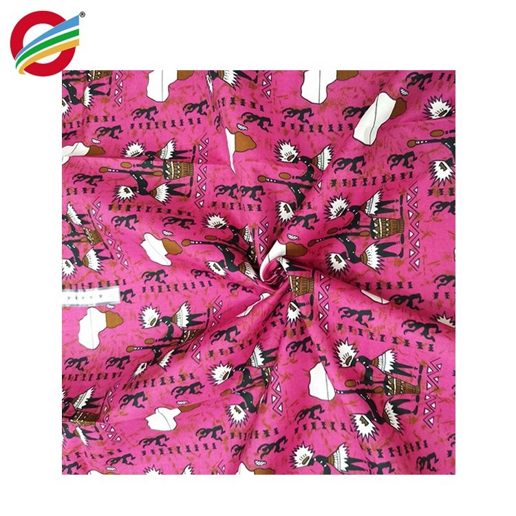 African lace fashion dress for clothing ankara wax printing 100% polyester twill fabric