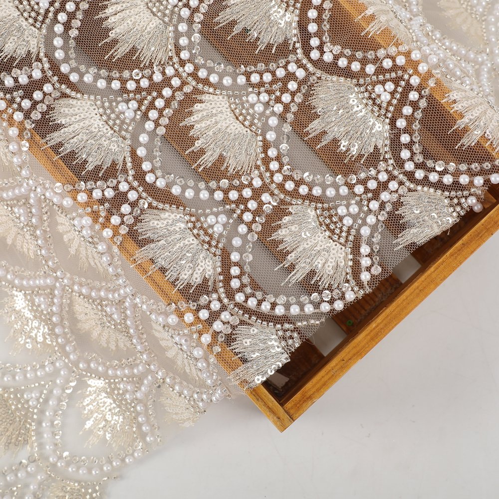High Quality Cheap New Polyester Water-Soluble Embroidery Fabric Delicate Hollow Style