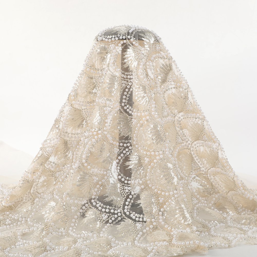 High Quality Cheap New Polyester Water-Soluble Embroidery Fabric Delicate Hollow Style