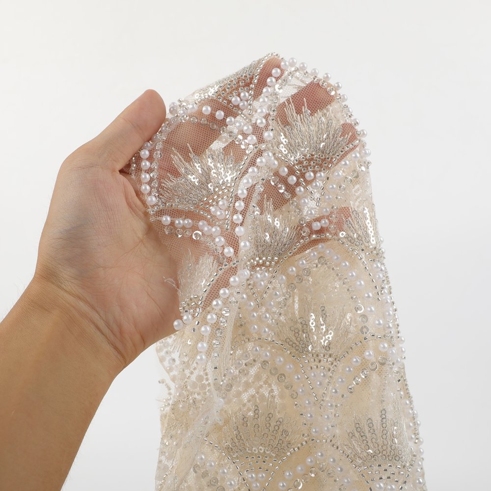 High Quality Cheap New Polyester Water-Soluble Embroidery Fabric Delicate Hollow Style