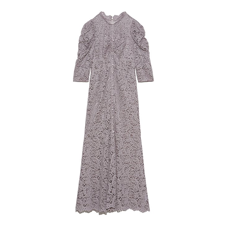 Trending 2024 Chic Woman Clothes Maxi Long Solid Women Party Dress Vintage Summer Modest Long Lace Evening Dress