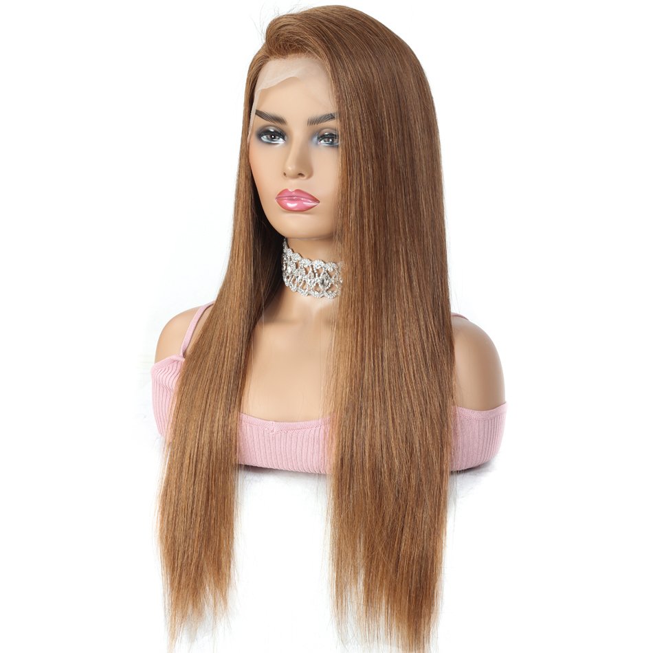 Yeswigs #27 Color Lace Frontal Wigs Wholesale HD Full Lace Front Wigs Straight Hair Brazilian Human Hair Wigs For Black Women