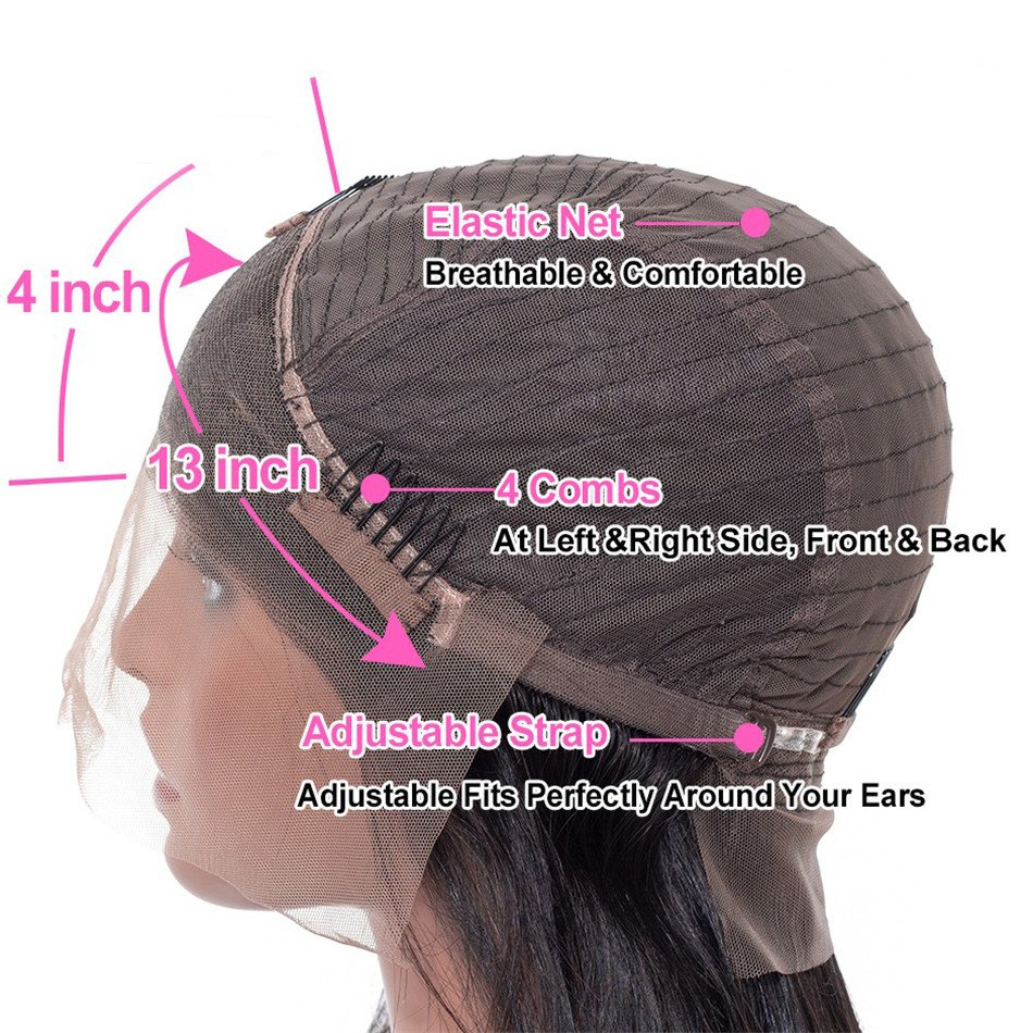 Yeswigs #27 Color Lace Frontal Wigs Wholesale HD Full Lace Front Wigs Straight Hair Brazilian Human Hair Wigs For Black Women