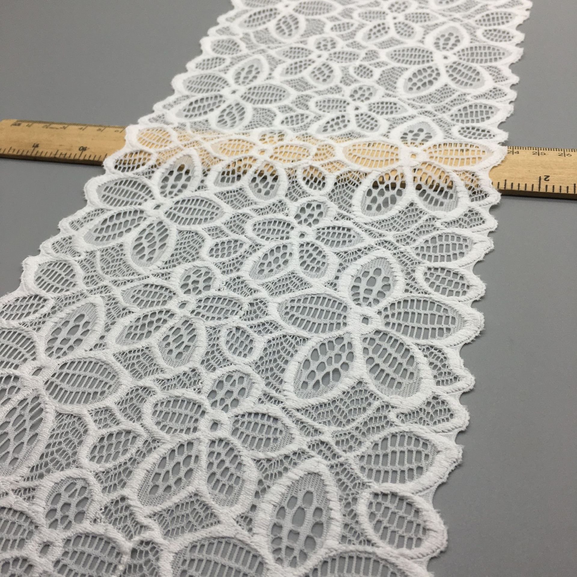 2023 Hot sale Nylon lace 18cm elastic lace bra underwear skirt case scarf accessories lace