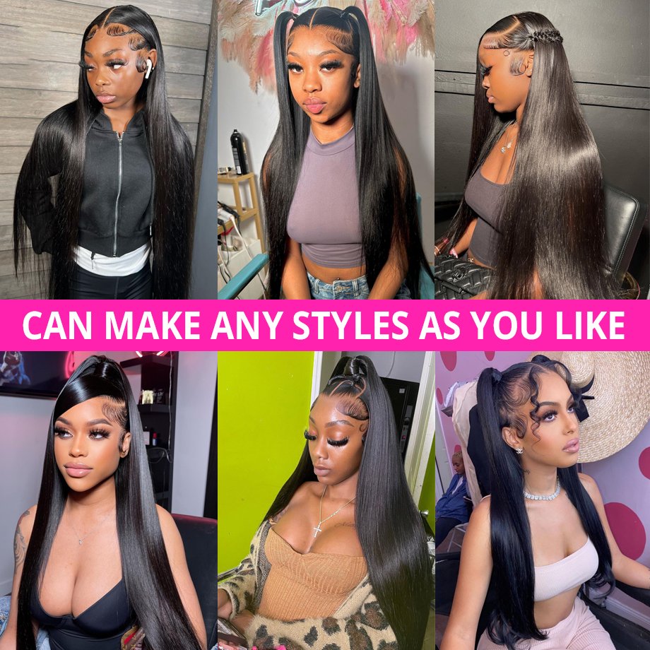 Cheap Bone Straight Raw Brazilian 13X6 Hd Human Hair Lace Front Wigs Hd Lace Frontal Wig Natural Human Hair Wigs For Black Women