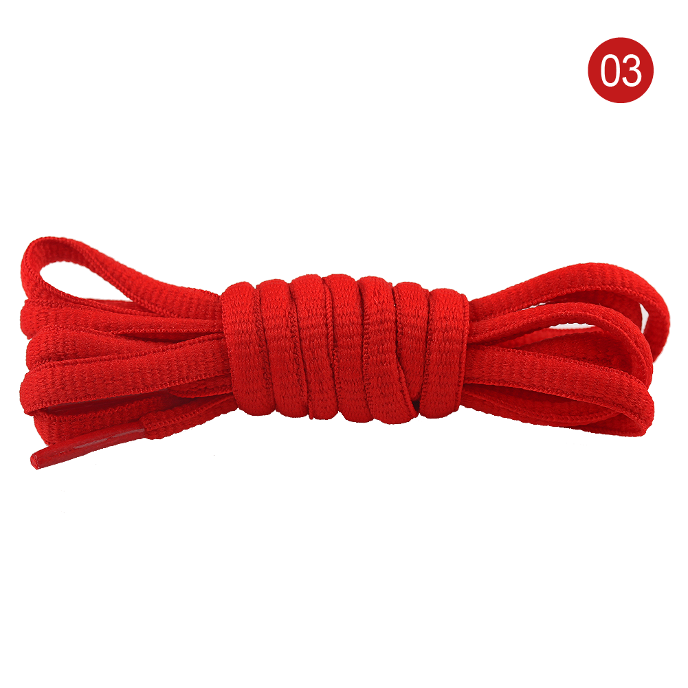 Hotsell Colorful 6mm Oval Polyester Shoelaces sneaker Shoelace Trainer Shoe laces 57 different colors available