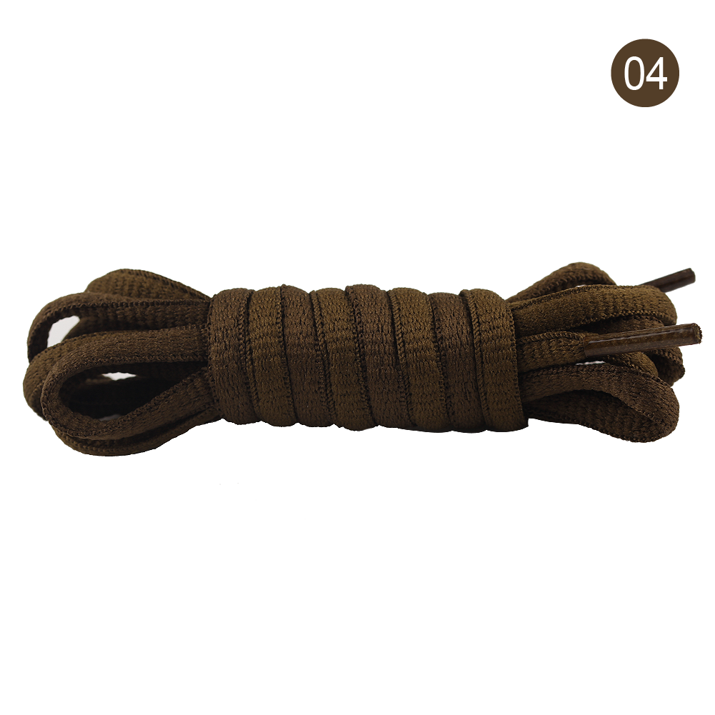 Hotsell Colorful 6mm Oval Polyester Shoelaces sneaker Shoelace Trainer Shoe laces 57 different colors available