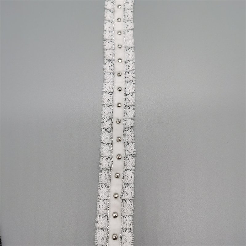 High Quality Silk Lace Ribbon Lace nail Bundles For Clothing Lace Front For Garment