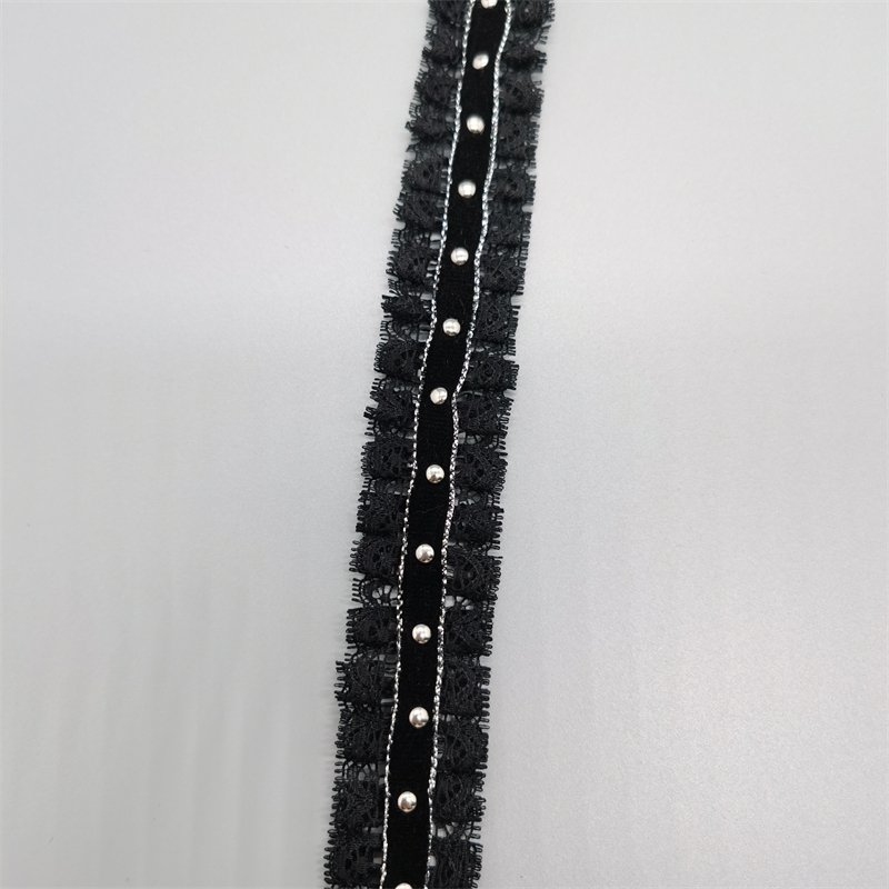 High Quality Silk Lace Ribbon Lace nail Bundles For Clothing Lace Front For Garment