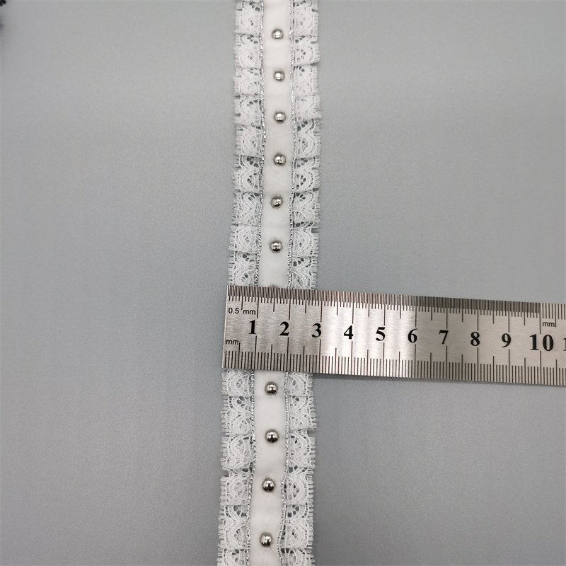 High Quality Silk Lace Ribbon Lace nail Bundles For Clothing Lace Front For Garment