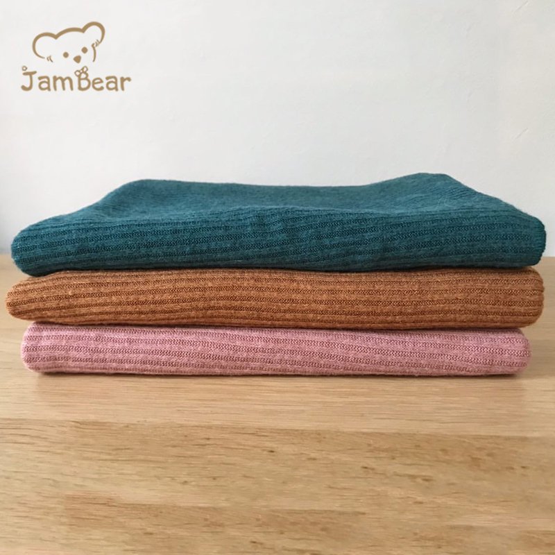 Organic cotton ribbed knit swaddle sets sustainable swaddle baby blanket eco friendly organic organic ribbed swaddle set