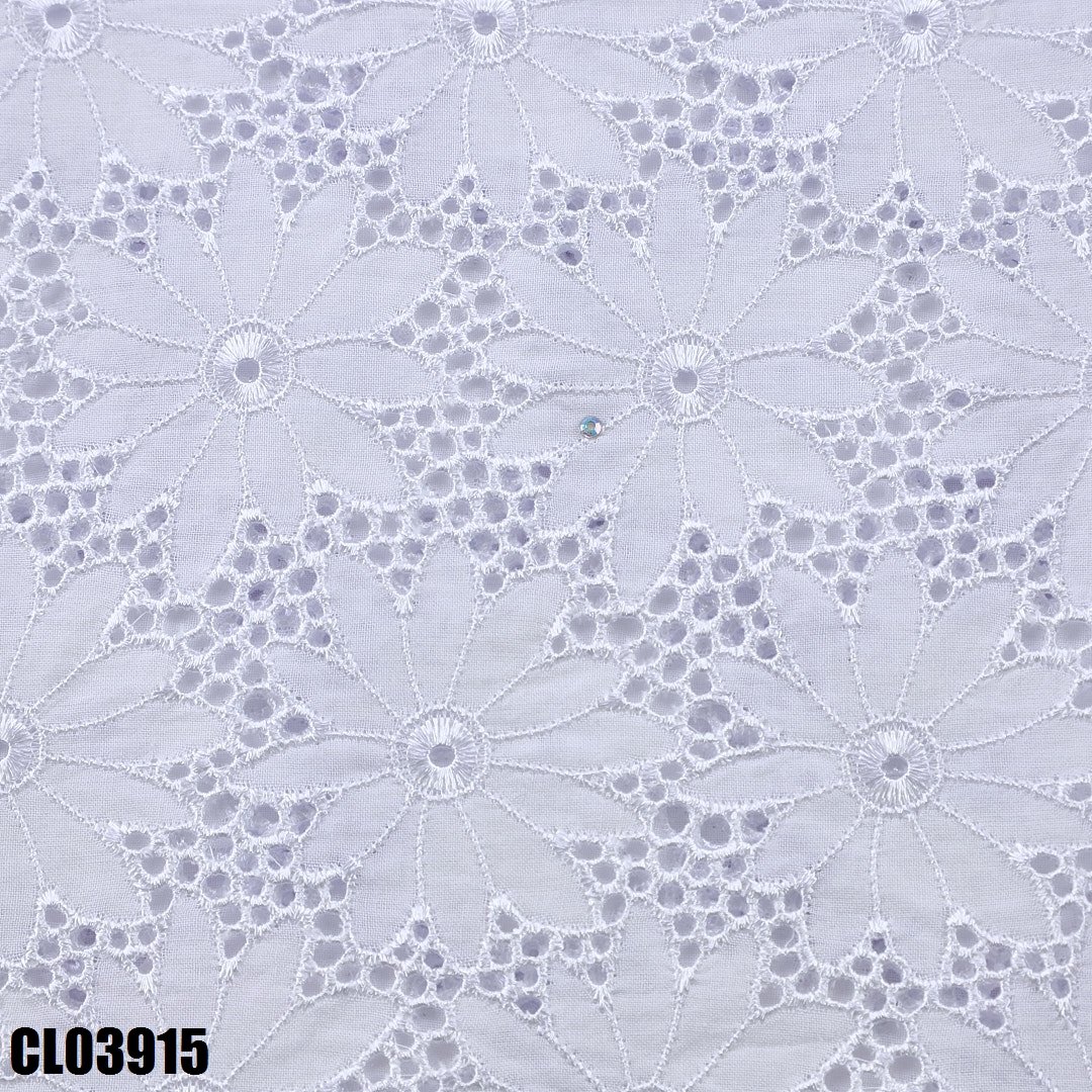 High quality white cotton Swiss voile cotton lafaya lace African 100% cotton dry lace fabric for wedding dress