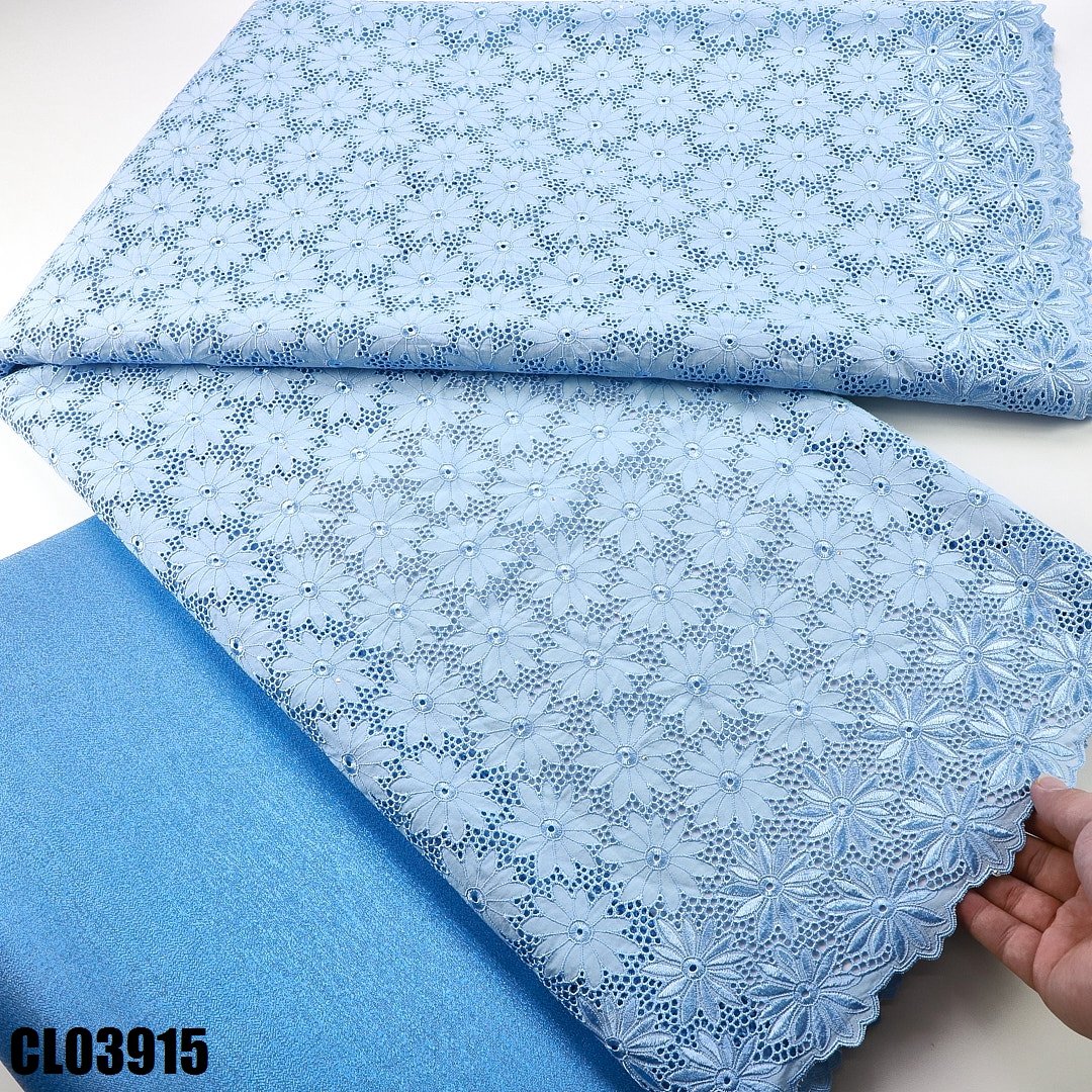 High quality white cotton Swiss voile cotton lafaya lace African 100% cotton dry lace fabric for wedding dress