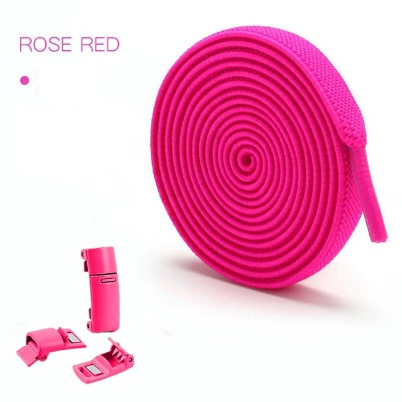 New Magnetic Lock Shoelaces Without Ties Elastic Laces Sneakers No Tie Shoe Laces Kids Adult Flat Shoelace for Shoes Accessories