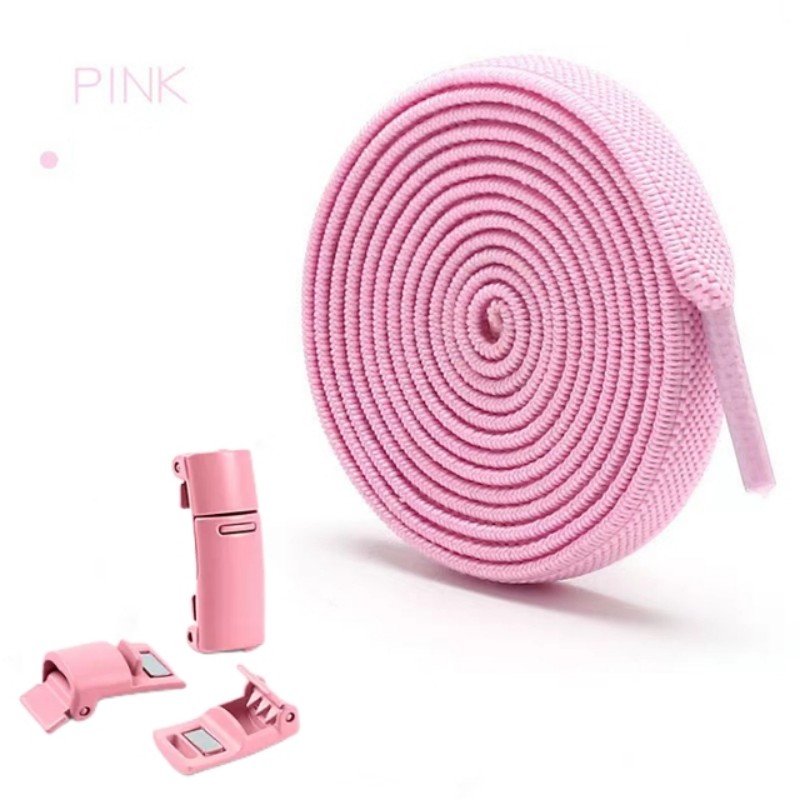 New Magnetic Lock Shoelaces Without Ties Elastic Laces Sneakers No Tie Shoe Laces Kids Adult Flat Shoelace for Shoes Accessories