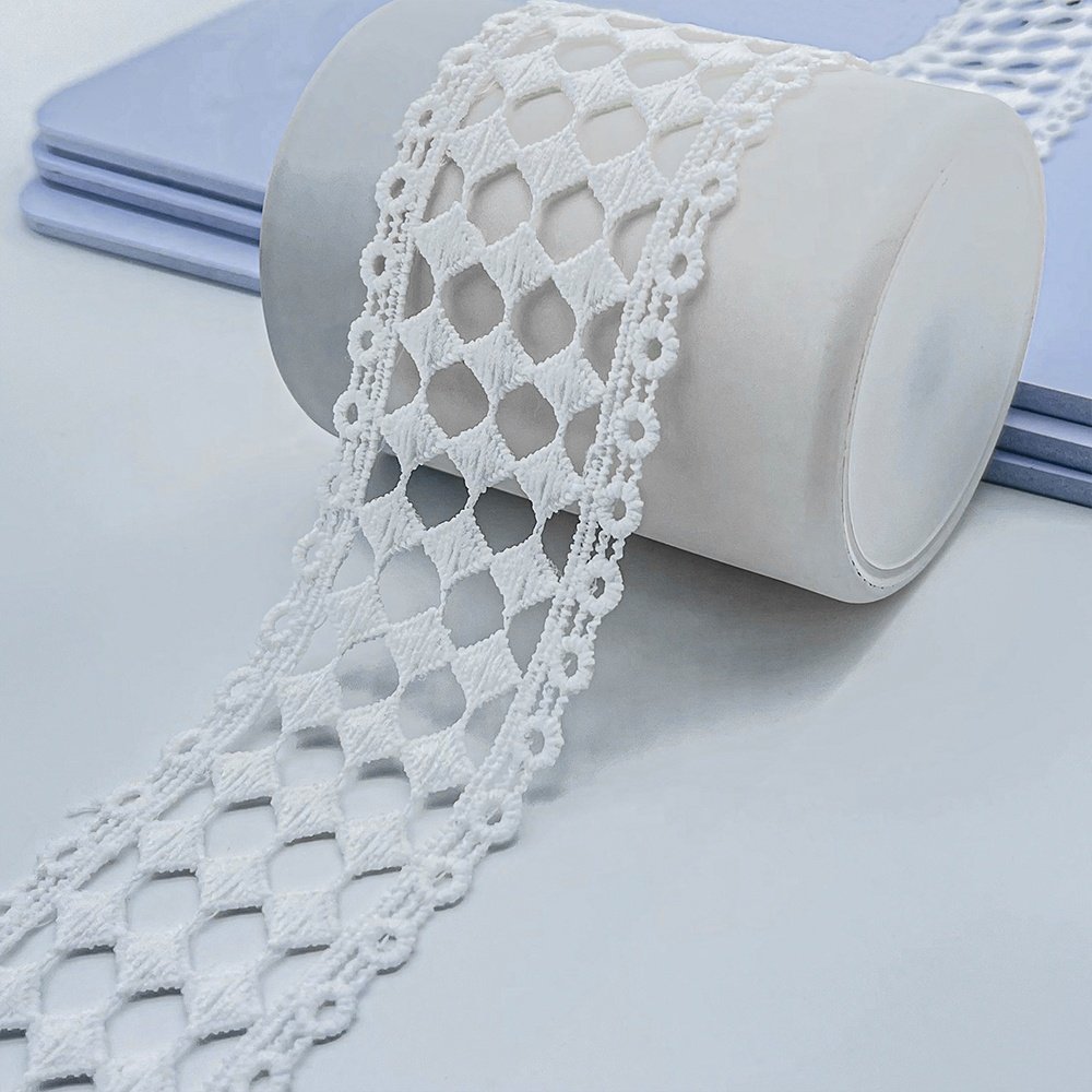 High-quality milk silk lace width fashion all-match manufacturers new clothing sewing accessories embroidery fabric lace trim