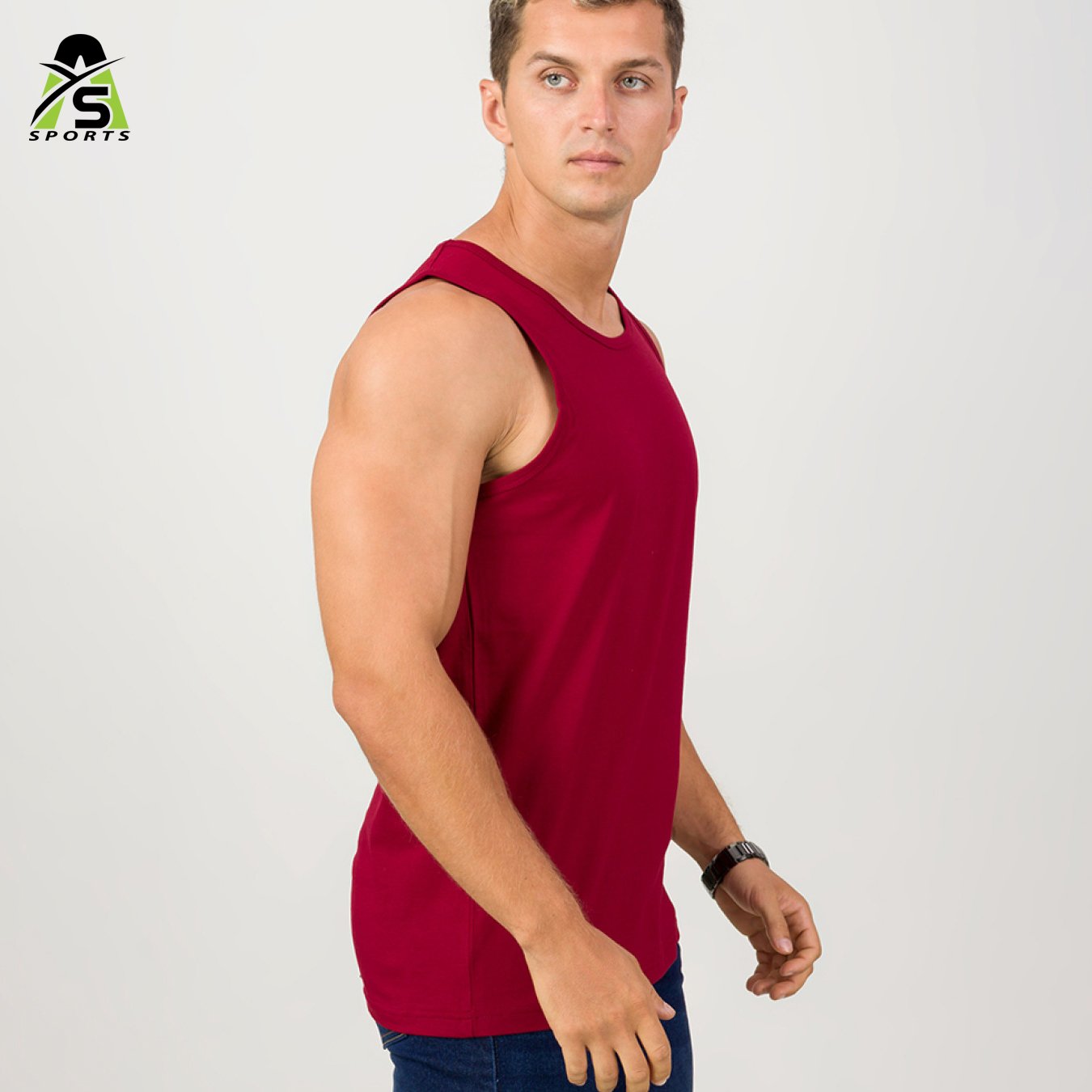 New Arrival Custom Men Tank Top Plus Size Breathable Comfortable Gym Tank Top For Men Fitness Men Tank Top