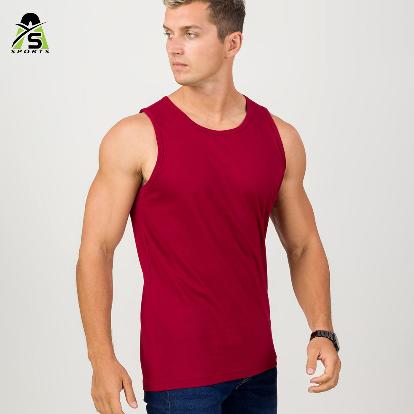 New Arrival Custom Men Tank Top Plus Size Breathable Comfortable Gym Tank Top For Men Fitness Men Tank Top